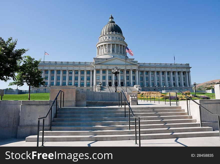 State Capitol Building in Salt Lake City, Utah