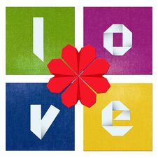 Colorful Valentine S Day Composition Royalty Free Stock Photography