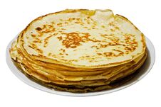 Russian Yeast Pancakes Stock Images Russian Yeast Pancakes Stock Images