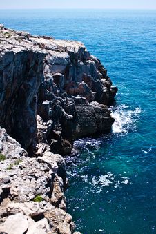 Rocks In The Sea Stock Images Rocks In The Sea Stock Images