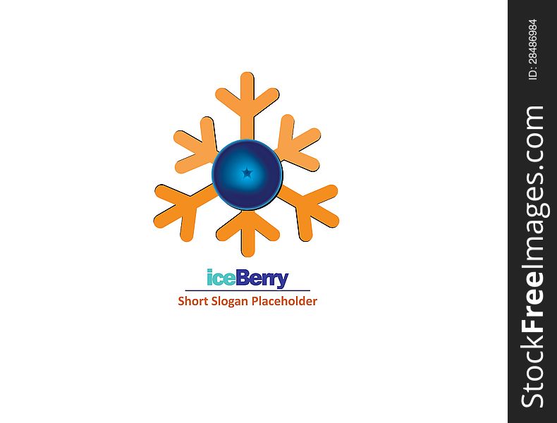 Ice BlueBerry Logo