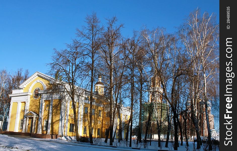 Orthodox Church In Ryazan Kremlin