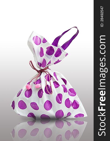 Purple Shopping Bag