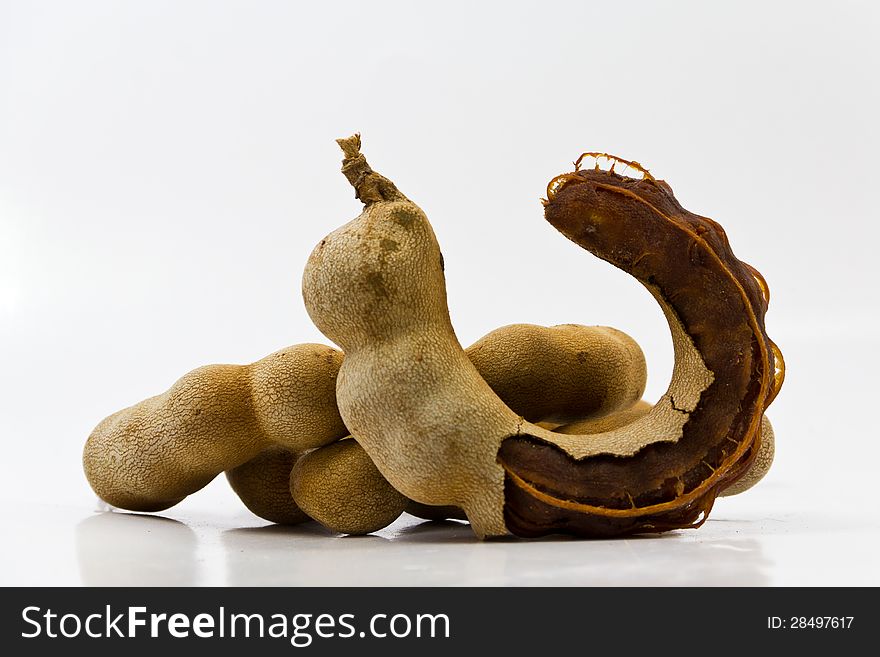 Tamarind Crackers on a white background.