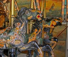 Carousel Horses Royalty Free Stock Images Carousel Horses Royalty Free Stock Images