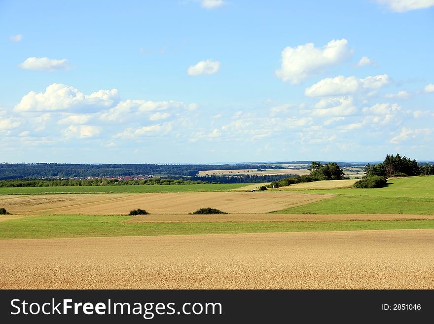 This image shows a scenery from the black forest. This image shows a scenery from the black forest