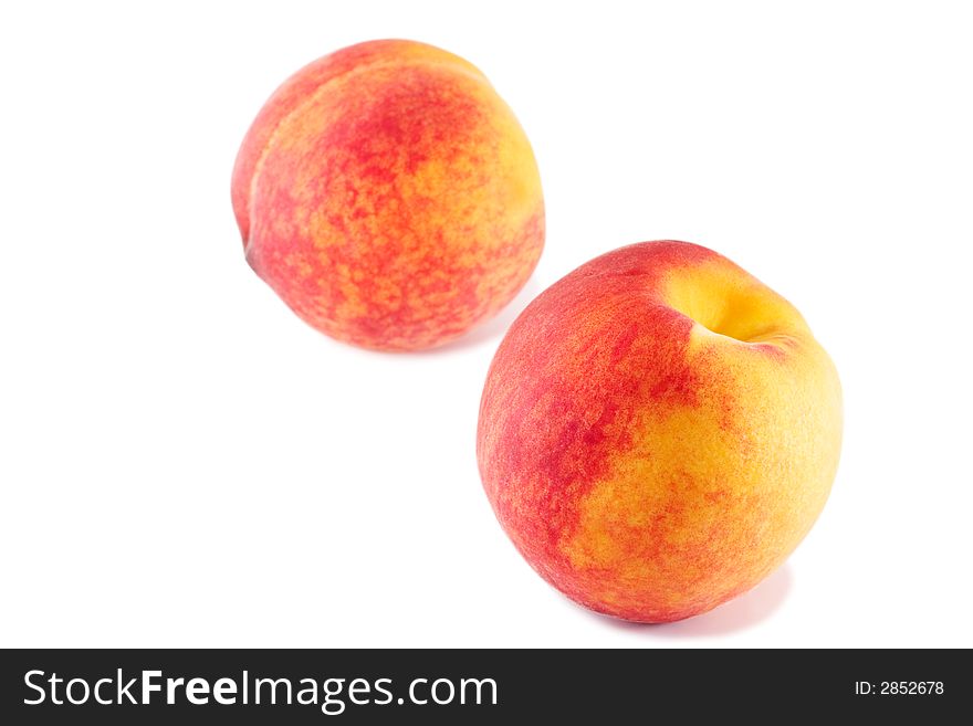 Two peaches