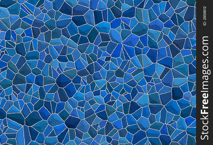 Blue stone wall for your colorful backgrounds