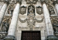Facade Of University In Valladolid, Gorizont Royalty Free Stock Photos Facade Of University In Valladolid, Gorizont Royalty Free Stock Photos