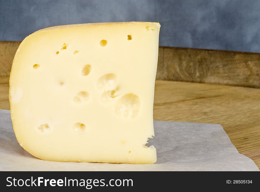 Wedge Of Cheese With Holes 1