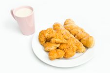 Bread And Soy Milk Royalty Free Stock Photography Bread And Soy Milk Royalty Free Stock Photography