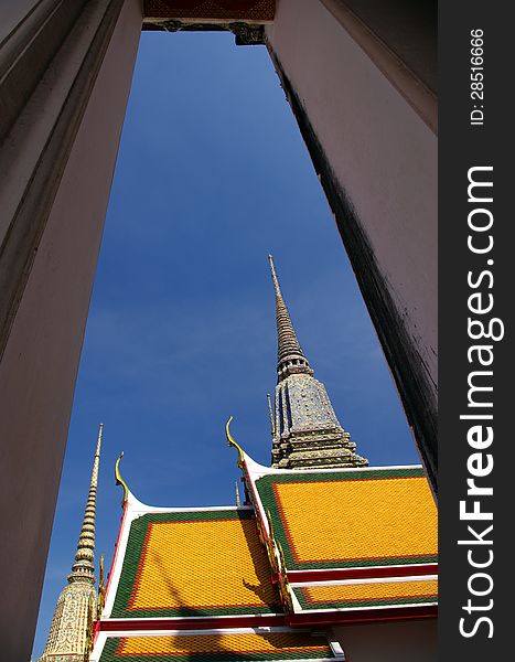 Thai Architecture in Wat Pho