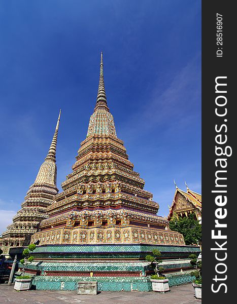 Thai Architecture in Wat Pho