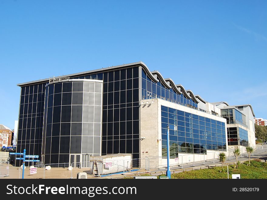 Iconic Imax in Bournemouth before demolition. Iconic Imax in Bournemouth before demolition