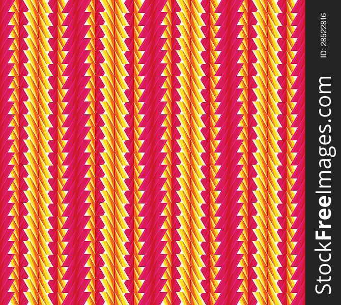 Seamless modern pattern triangles and stripes