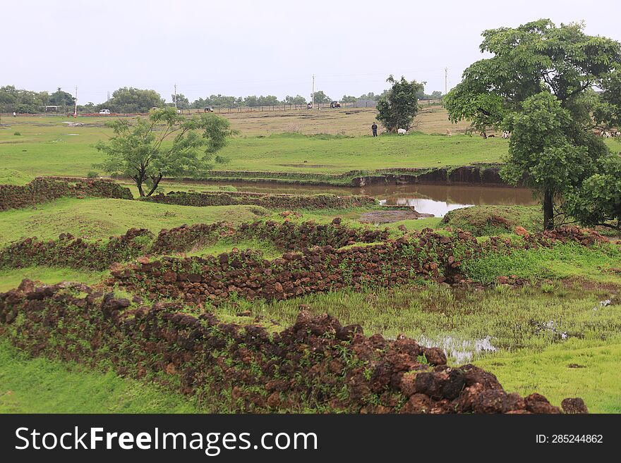 Madayippara. Laterite hill of North Kerala.India.