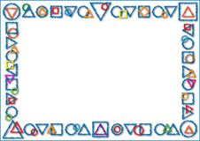 Geometric Shapes Background Royalty Free Stock Photography Geometric Shapes Background Royalty Free Stock Photography