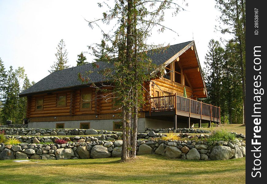 Golden Log Cabin Scenic