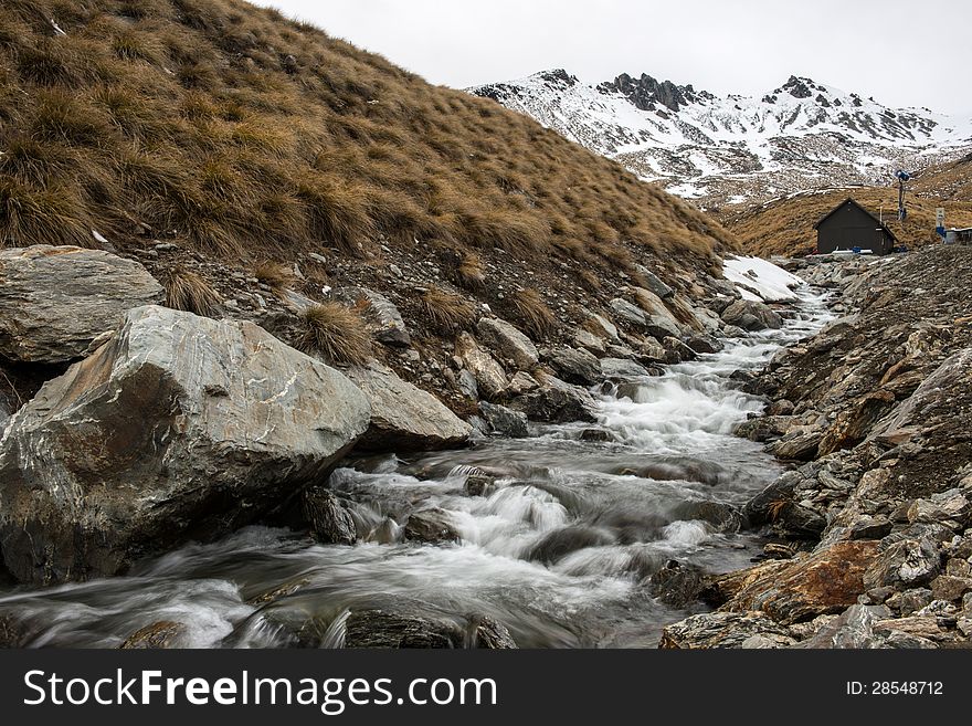 On top of Remarkable Queenstown, New Zealand.