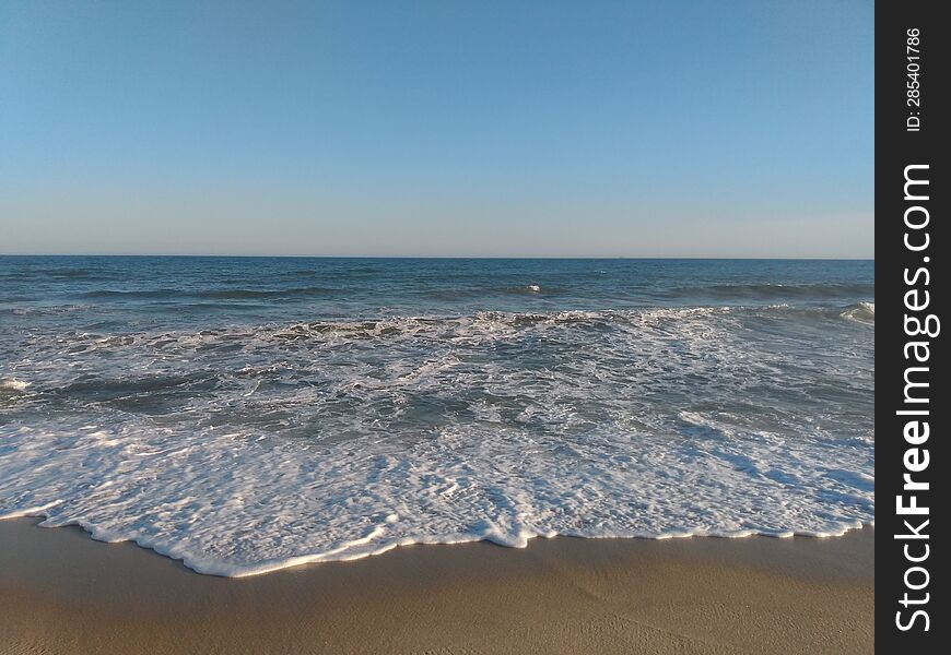 Sea And Sky At The Beach