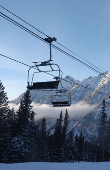 View To The Mountains From Snowbird Ski Resort Stock Photography View To The Mountains From Snowbird Ski Resort Stock Photography