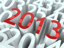 New Year 2013 Background. Royalty Free Stock Photos