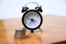 Time Of The Business Plan Stock Photography