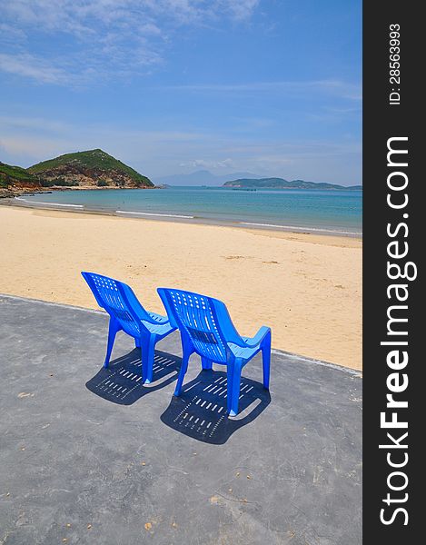 Beach And Chairs