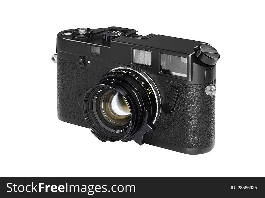Vintage rangefinder camera,electronics & technology