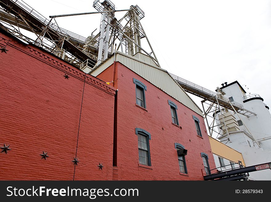 Image of a Grain Processing Center in Northern Colorado