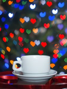 A Cup Of Coffee On The Abstract Backgroun Stock Photo A Cup Of Coffee On The Abstract Backgroun Stock Photo