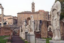 Ancient Rome, The Forum Romano Stock Photography Ancient Rome, The Forum Romano Stock Photography