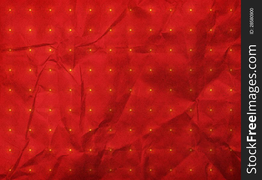 Illustration of hand drawn flower pattern of red color on grunge paper background. Illustration of hand drawn flower pattern of red color on grunge paper background.
