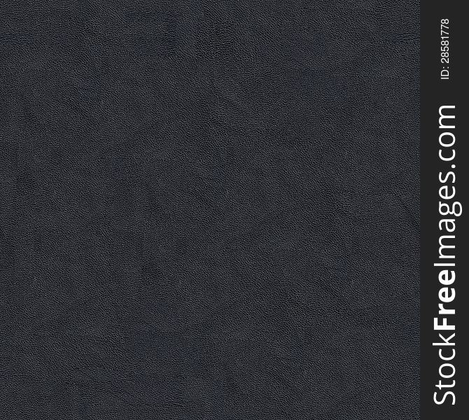 Leather. Closeup of Seamless Black Leather Texture #0015. (It has Disp, Specular and Normal Maps. See my Folio)