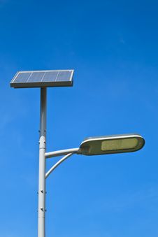 Solar Cell Lamp Stock Photography Solar Cell Lamp Stock Photography