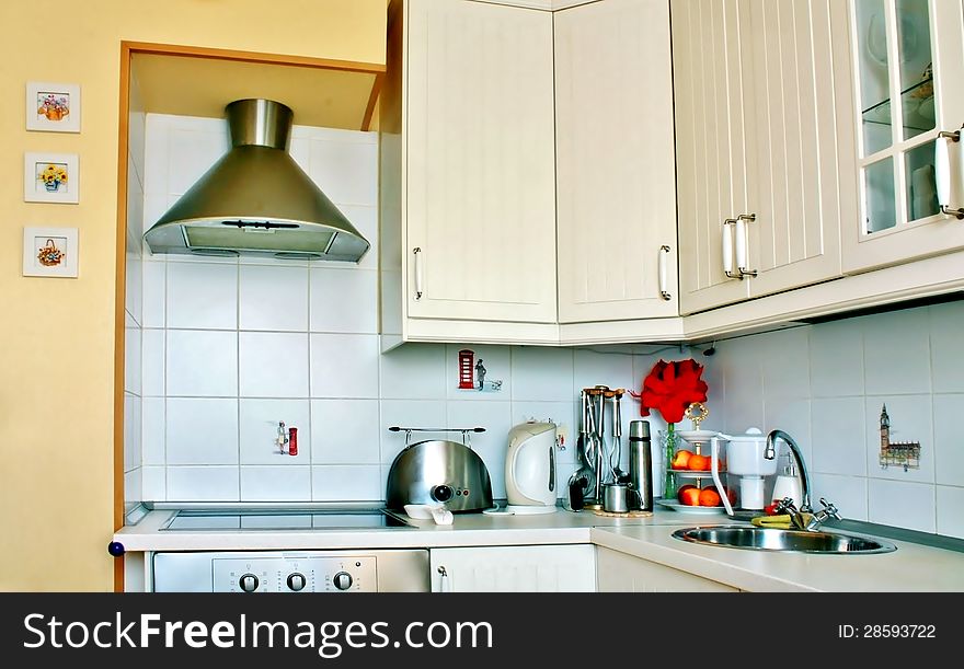 Interior Of A Kitchen