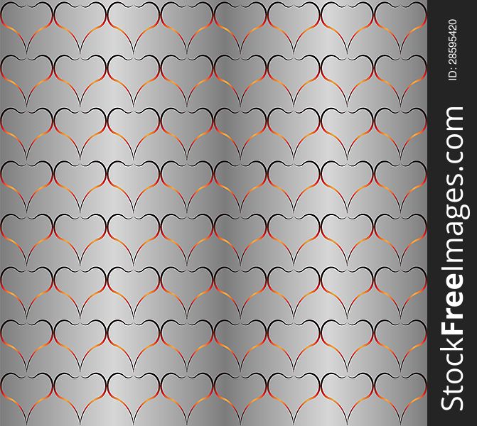 Background, Seamless Pattern, Hearts