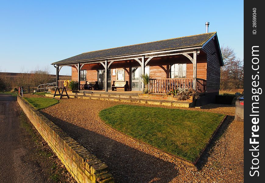 Wooden Fishing Hut Clubhouse