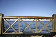 Bridge In Dahab, Red Sea Stock Images