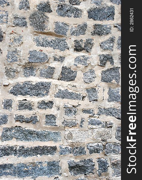 Stone wall - use of textured background