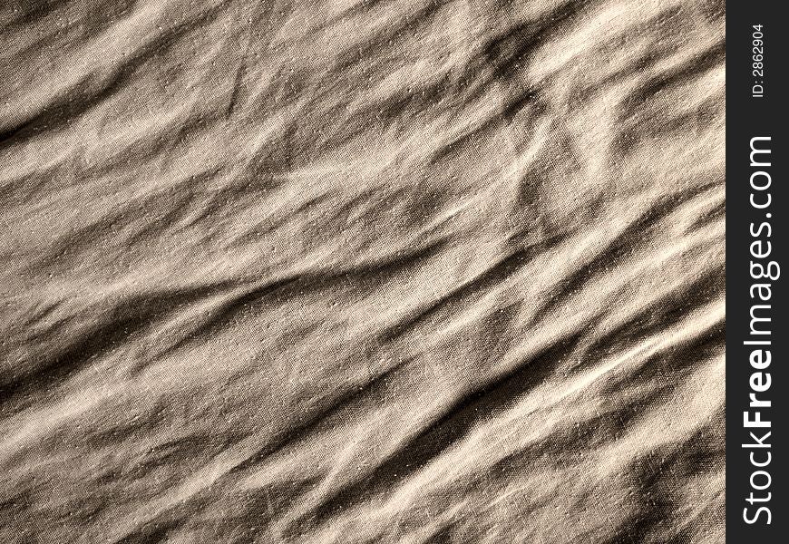 Wrinkled Fabric