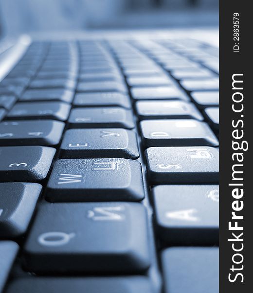 Keyboard background for business design