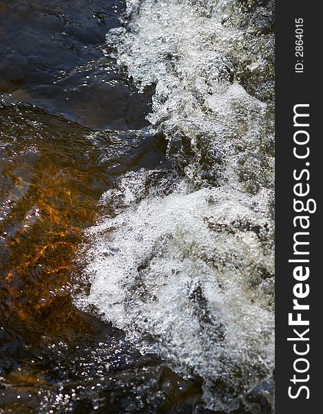 Rapids in a small creek