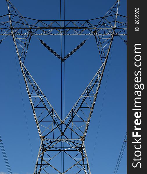 This pylon is located in Joliette, Canada. Camera: Nikon D200. This pylon is located in Joliette, Canada. Camera: Nikon D200