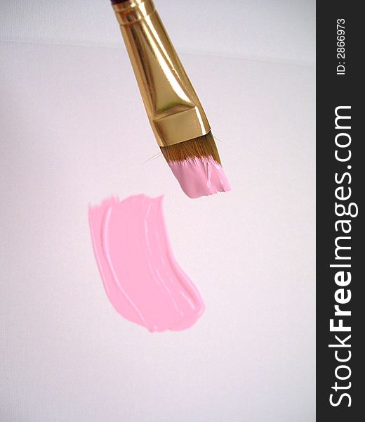 Brush In Pink Colors