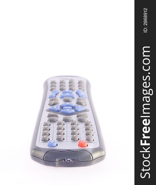Remote On The White Background