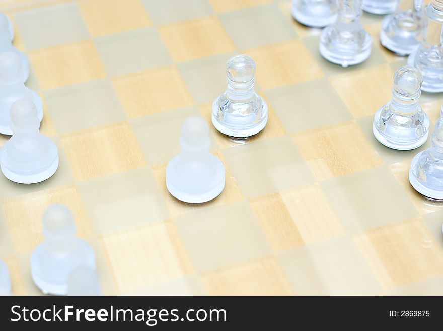 Chess. Small depth of field.