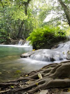 Jed Sao Noi Waterfall, Saraburi Province, Thailand. Stock Image Jed Sao Noi Waterfall, Saraburi Province, Thailand. Stock Image