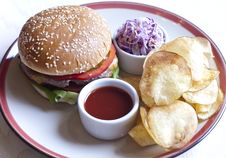 Burger Royalty Free Stock Photography Burger Royalty Free Stock Photography