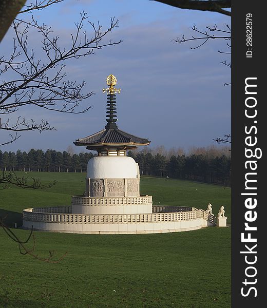 Milton Keynes Peace Pagoda A Symbol Of World Peace